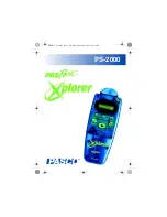 Предварительный просмотр 1 страницы PASCO PASPort Xplorer PS-2000 Quick Reference