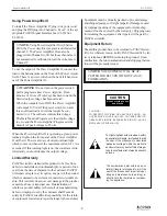 Предварительный просмотр 2 страницы PASCO POWER AMPLIFIER II Instruction Sheet