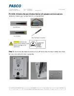 Preview for 1 page of PASCO PS-3220 Replacement Instructions