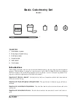 Preview for 3 page of PASCO TD-8557 Instruction Manual And Experiment Manual