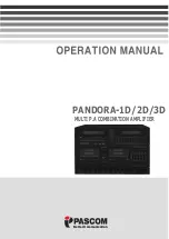 pascom PANDORA-3D Operation Manual preview