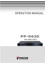 pascom PP-9620 Operation Manual предпросмотр