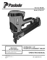 Pasdole CF150-PP Operating Manual preview