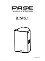 PASE SP215F User Manual preview