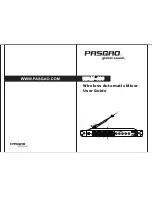 PASGAO WAM-400 User Manual preview