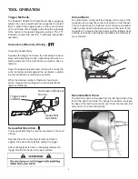 Preview for 6 page of Paslode 515500 Operating Manual And Tool Schematic