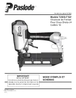 Предварительный просмотр 11 страницы Paslode 515500 Operating Manual And Tool Schematic