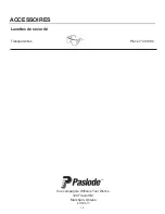Preview for 20 page of Paslode 515500 Operating Manual And Tool Schematic
