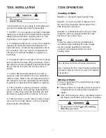 Preview for 5 page of Paslode 515850 Operating Manual And Schematic