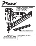 Preview for 17 page of Paslode 515850 Operating Manual And Schematic