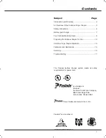 Предварительный просмотр 2 страницы Paslode 900078 Operating Manual