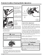 Preview for 14 page of Paslode 905600 Operating Manual