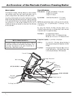 Preview for 4 page of Paslode CF325Li Operating Manual