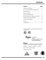 Preview for 3 page of Paslode Cordless Framing Nailer Operating Manual