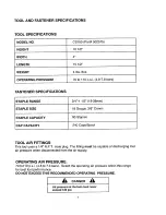Предварительный просмотр 3 страницы Paslode CS150 Operating Manual And Schematic