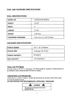 Preview for 3 page of Paslode CS150 Operating Manual And Schematic