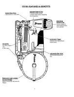 Предварительный просмотр 9 страницы Paslode CS150 Operating Manual And Schematic