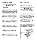 Предварительный просмотр 5 страницы Paslode F250S-PP Operating Manual And Schematic
