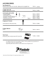 Предварительный просмотр 16 страницы Paslode F250S-PP Operating Manual And Schematic