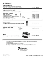 Предварительный просмотр 32 страницы Paslode F250S-PP Operating Manual And Schematic