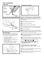 Предварительный просмотр 8 страницы Paslode F400S Operating And Maintenance Manual