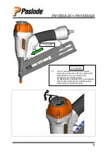 Предварительный просмотр 5 страницы Paslode FN1550A26 Operating Instructions Manual