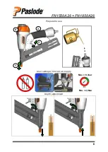 Предварительный просмотр 6 страницы Paslode FN1550A26 Operating Instructions Manual