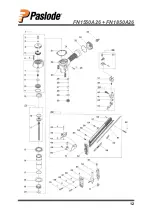 Preview for 12 page of Paslode FN1550A26 Operating Instructions Manual