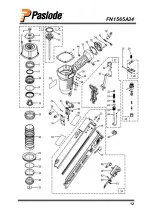 Предварительный просмотр 12 страницы Paslode FN1565A34 Operating Instructions Manual