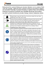 Предварительный просмотр 2 страницы Paslode FN2265 Operating Instructions Manual