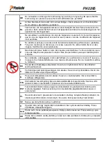 Preview for 13 page of Paslode FN2265 Operating Instructions Manual