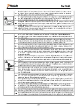 Preview for 21 page of Paslode FN2265 Operating Instructions Manual