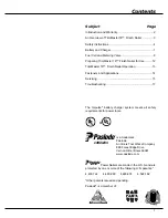 Preview for 2 page of Paslode IM200 F18 Operating Manual