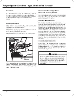 Preview for 14 page of Paslode IM200Li Operating Manual