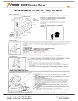 Paslode IM350 Operator'S Manual preview