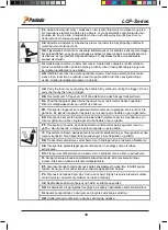 Preview for 19 page of Paslode LCP Series Operating Instructions Manual