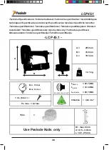 Preview for 48 page of Paslode LCP Series Operating Instructions Manual