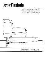 Paslode PA-114/32-W14 Operating Manual preview