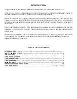 Preview for 3 page of Paslode Paslode 403606-10 Operating And Maintenance Manual