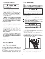 Preview for 5 page of Paslode PF250S-PP Operating Manual And Schematic