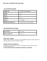 Предварительный просмотр 3 страницы Paslode PF350-S Operating Manual And Schematic