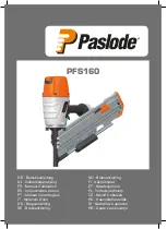 Paslode PFS160 Manual preview