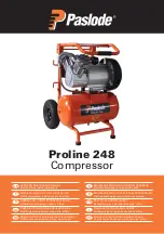 Paslode Proline 248 User And Maintenance Manual preview