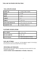 Preview for 3 page of Paslode PS225C Operating Manual And Schematic