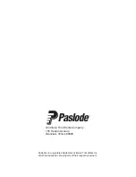 Preview for 14 page of Paslode PS225C Operating Manual And Schematic