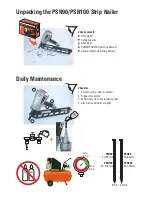 Preview for 2 page of Paslode PSN100 Operating Instructions Manual