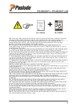 Preview for 3 page of Paslode PSN50NP Operating Instructions Manual