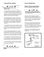 Предварительный просмотр 7 страницы Paslode RHP-350 Operating And Maintenance Manual