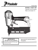 Preview for 13 page of Paslode SCS200 Operating Manual And Tool Schematic