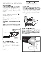Preview for 18 page of Paslode SCS200 Operating Manual And Tool Schematic